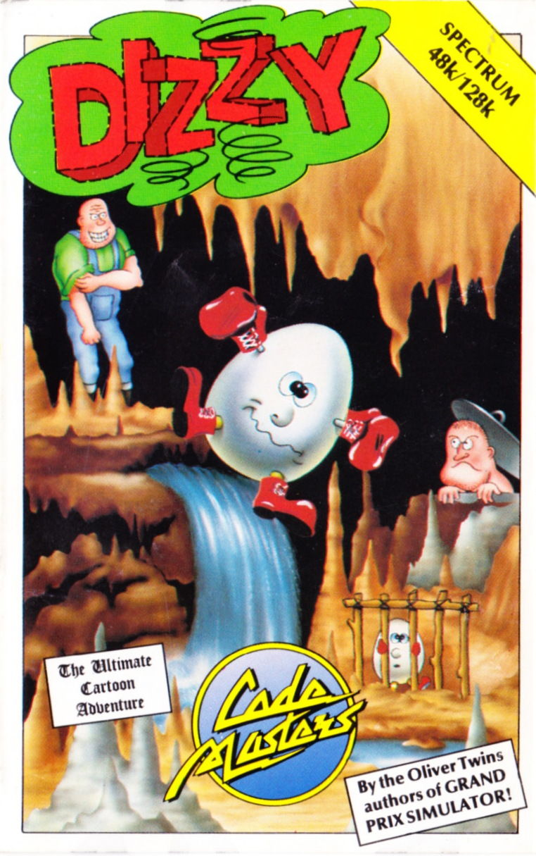 Dizzy: The Ultimate Cartoon Adventure — box art