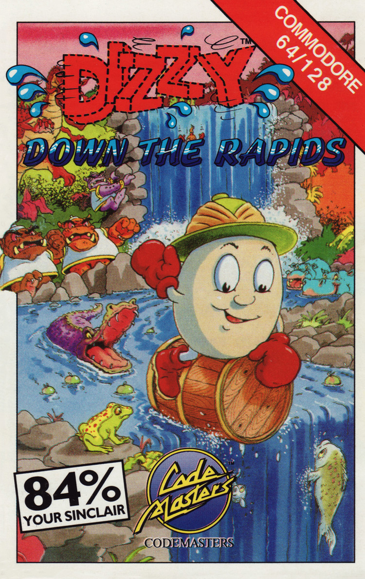 Dizzy Down the Rapids — box art